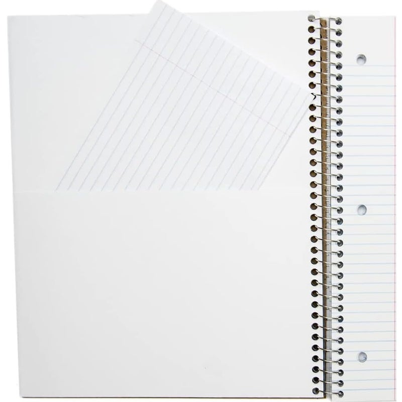 Top Flight Wired 1-Subject Notebook, 100 Sheet, Assorted, (33180) - Image 4